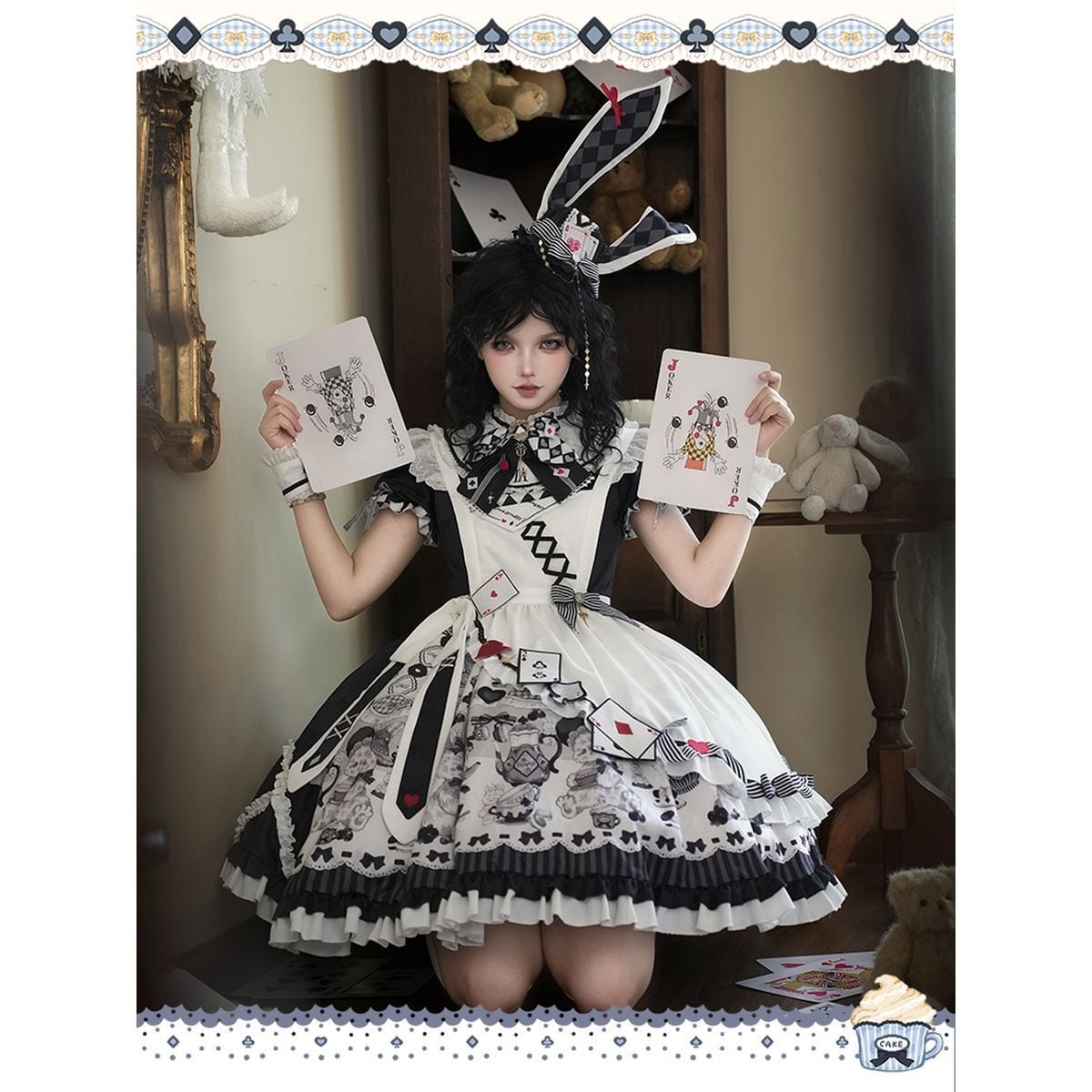 アリスワンダーランドセットアップ：ワンピースのみ | Maiden's Rêve