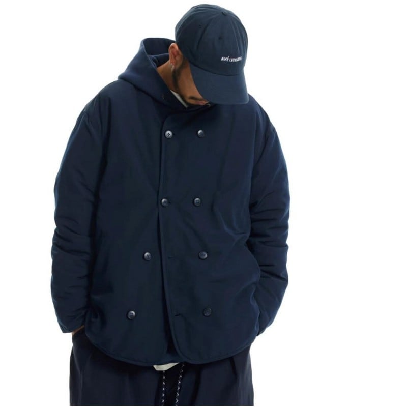 collarless down jacket B0004