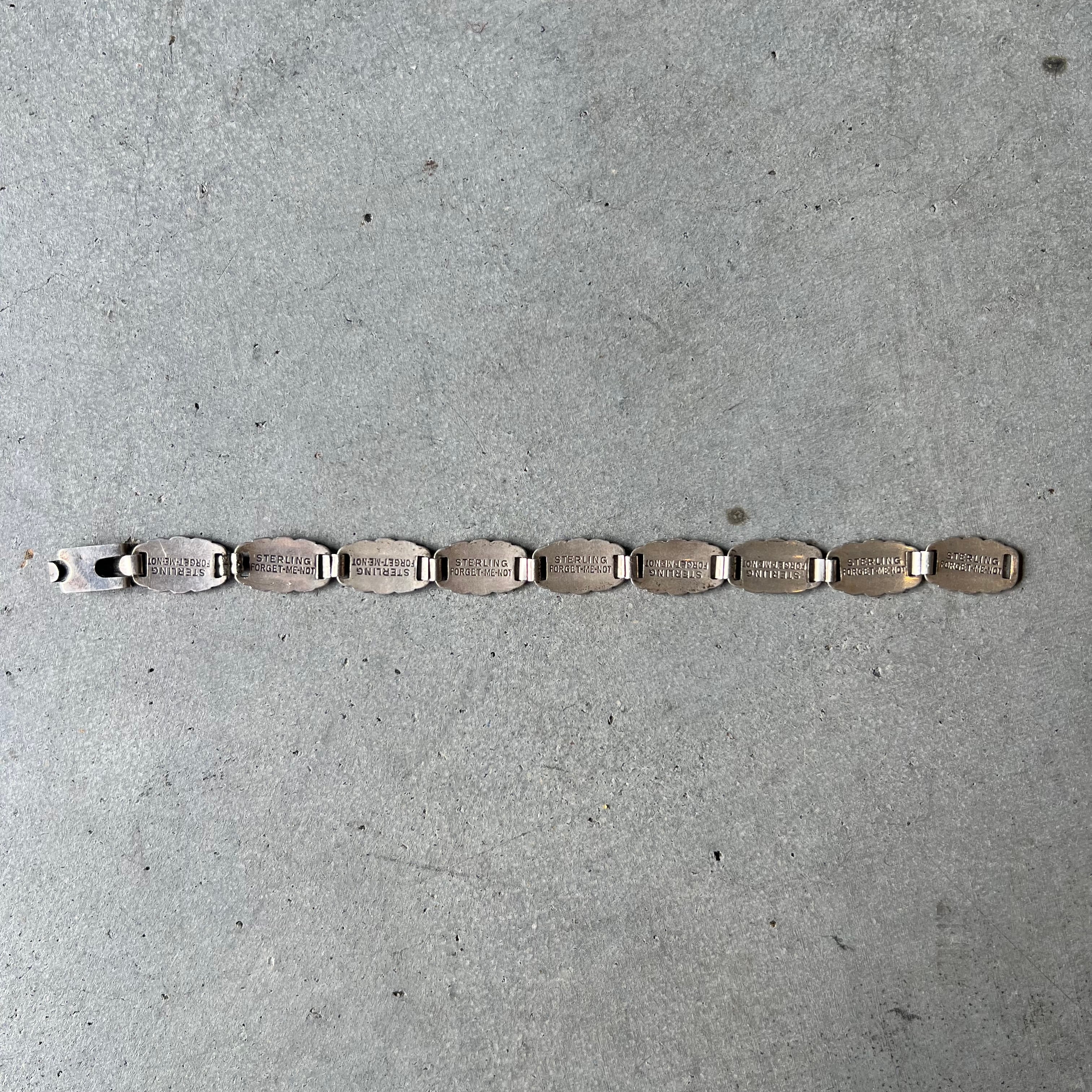1940s WW2 SWEET HEART JEWELRY BRACELET | BUFF STOCK YARD