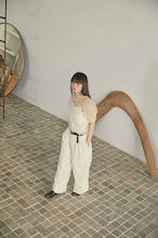 DU250519 shirring sheer tops【残り2点】