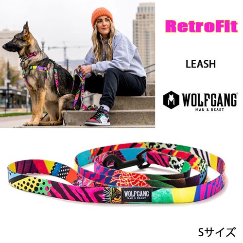 RetroFit LEASH Sサイズ リード WOLFGANG ウルフギャング アメリカ 小型犬