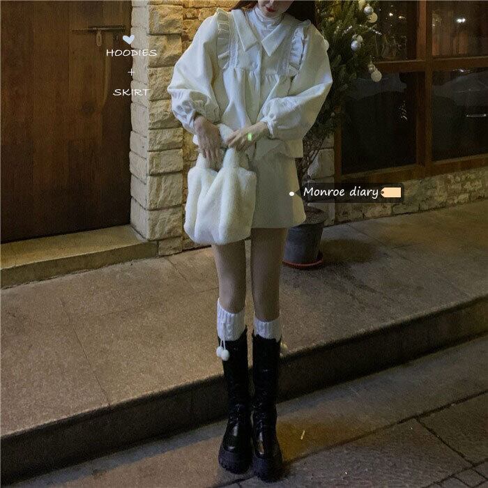 ホワイトスカート 薄手 モンロー79626487703