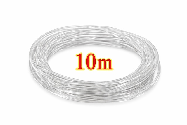 モビロンゴム糸(クリア) 0.6mm （約10m） 切り売り〔G3-22-1〕