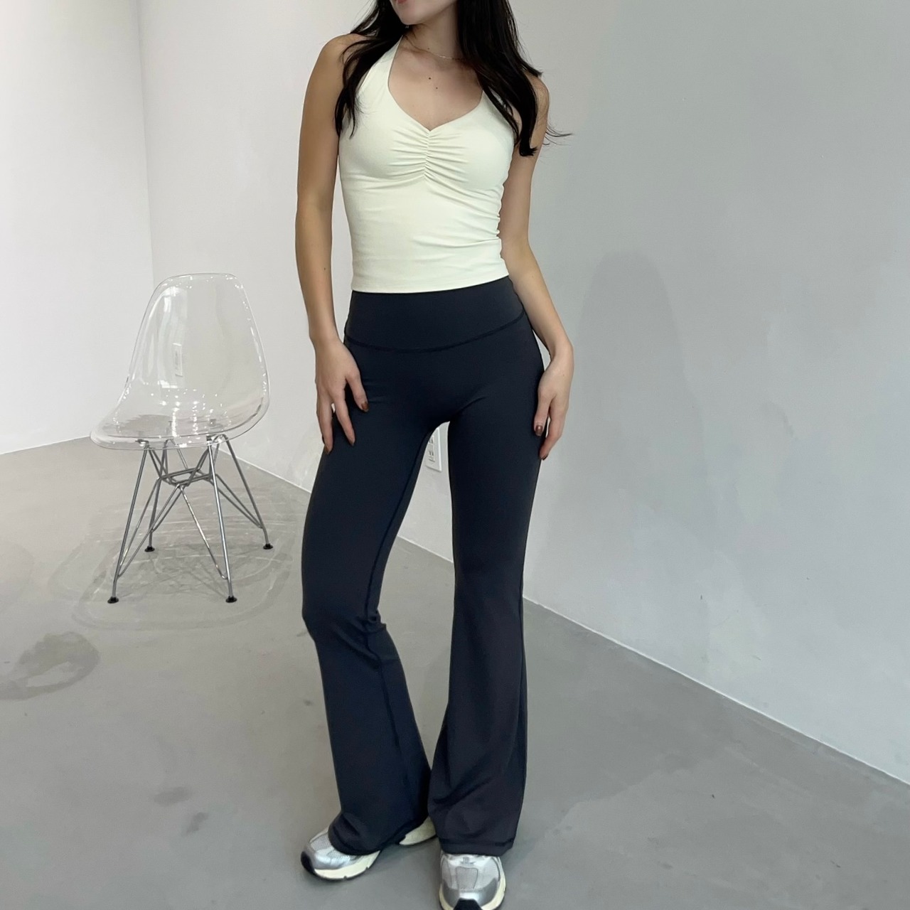 Refined Flare Leggings【3 colors】