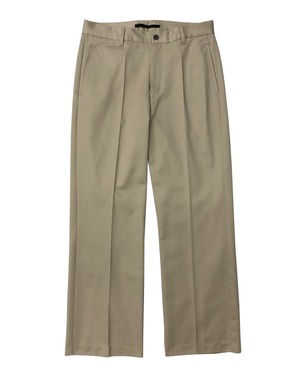 【WOMEN'S】T/C TWILL SHOECUT PANTS /  T/Cツイルシューカットパンツ (BEIGE)