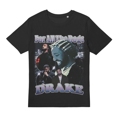 DRAKE S/S TEE (black/white)