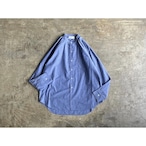 FLISTFIA (フリストフィア) Chambray Over Sized Band Collar Shirts