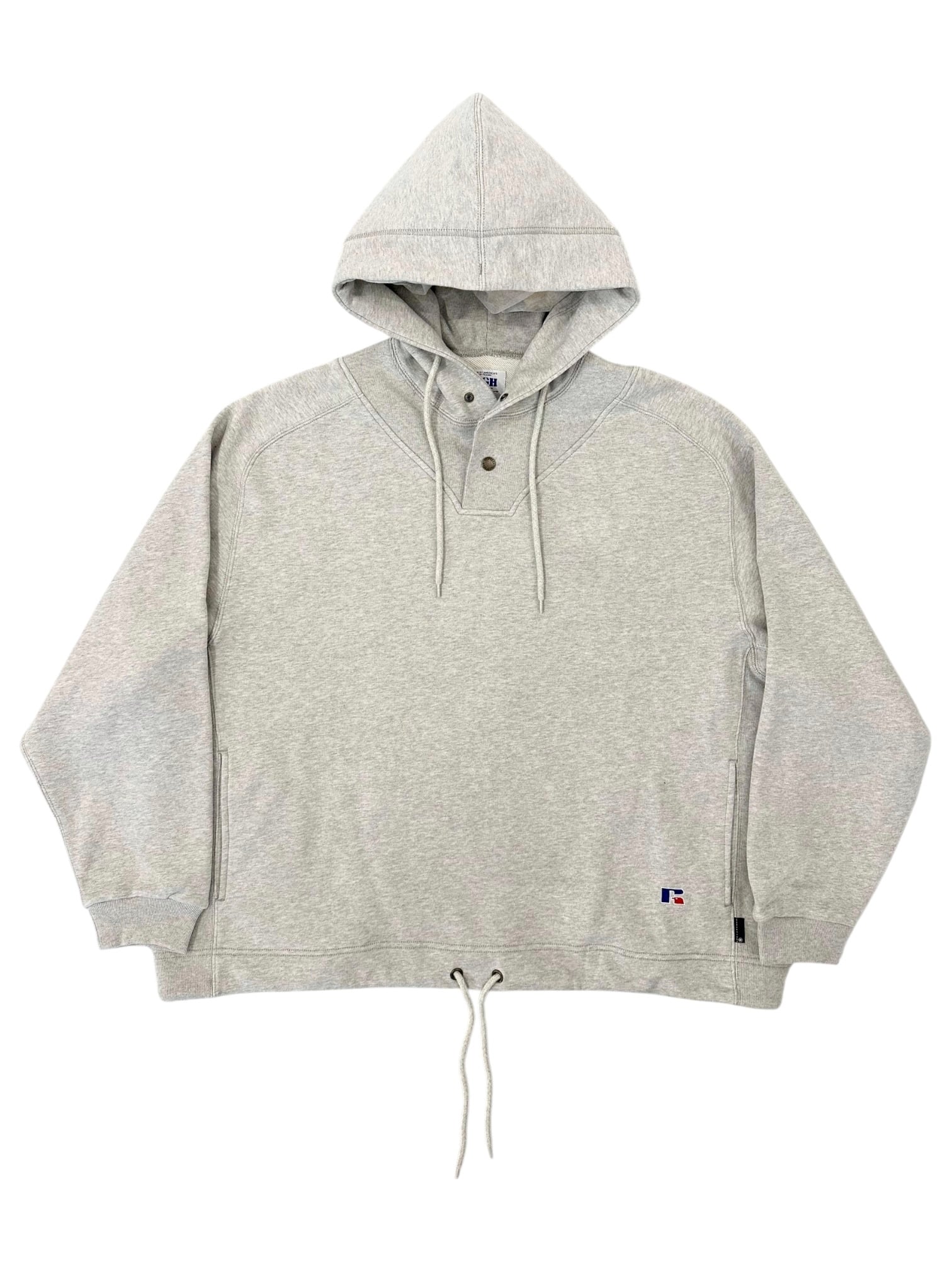 【新品】RUSSELL×BerBerJin Snap Button Hoodie RUSSELL × BerBerJin High Cotton™ Snap Button Hoodie Gray (sizeL