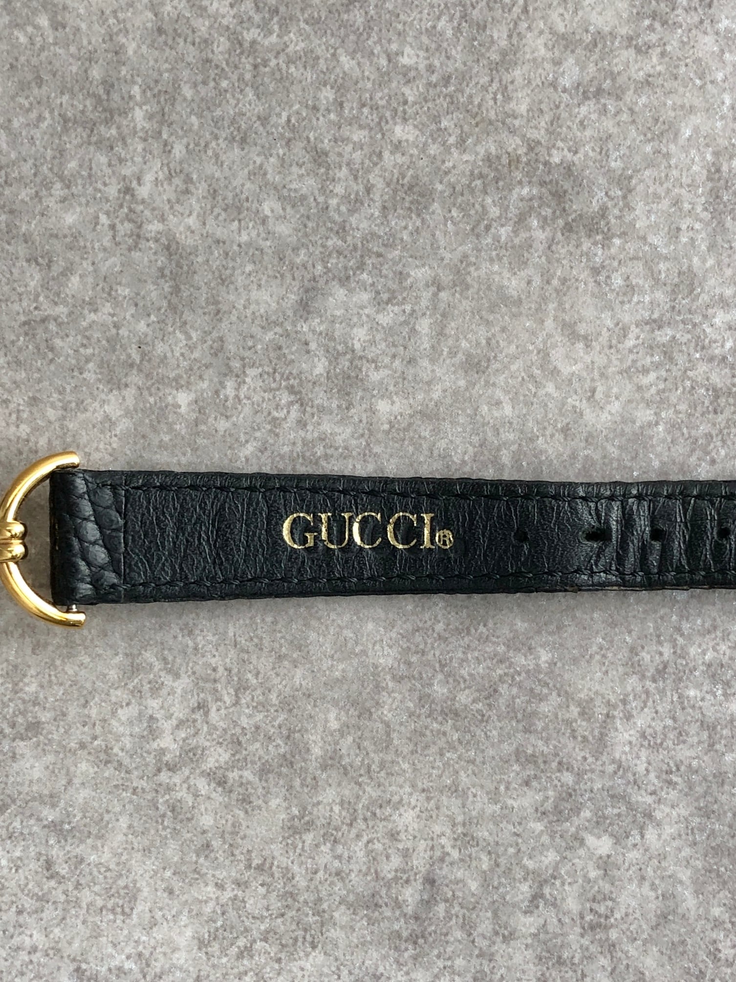 GUCCI グッチ 腕時計 ブラック クウォーツ 6000.2l vintage