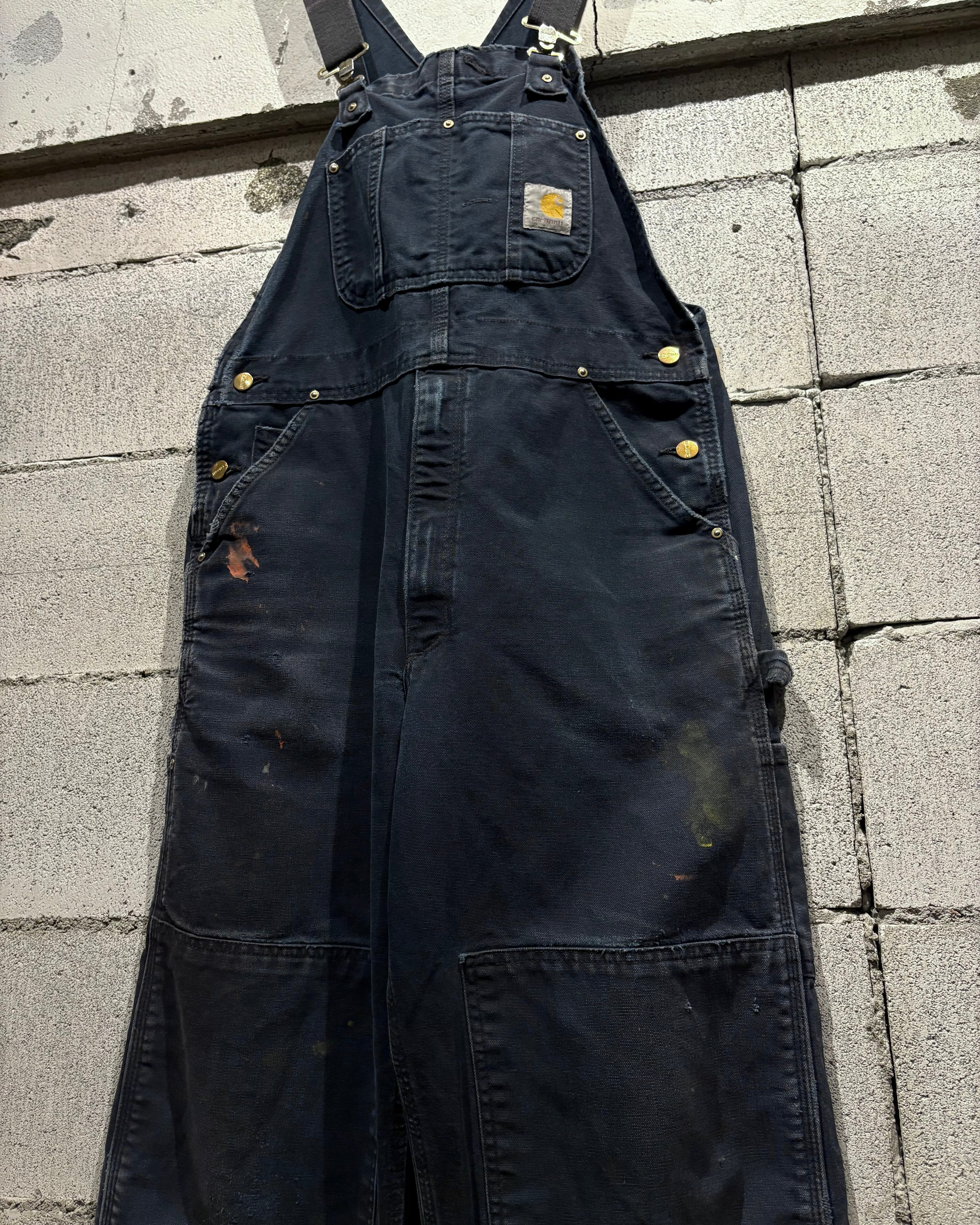 Caka otto】“Carhartt” “Boro” Vintage Double Knee Overall | Caka
