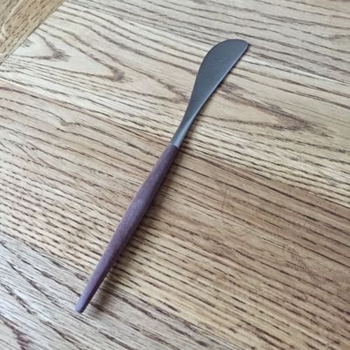 Cutipol GOA brown butter knife クチポール ゴア ブラウン バターナイフ