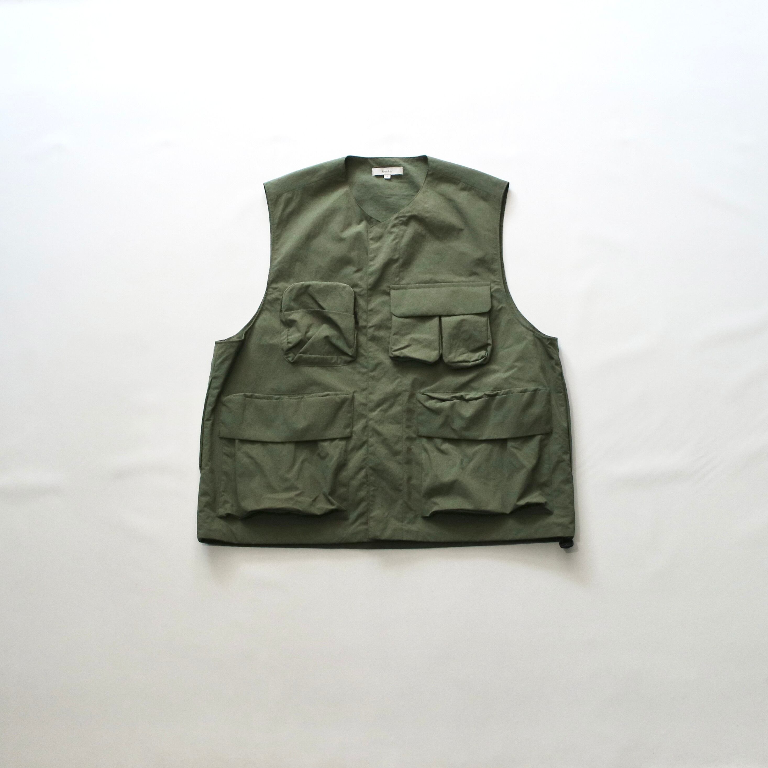 kontor コントール】MULTI POCKET VEST マルチポケットベスト KON 