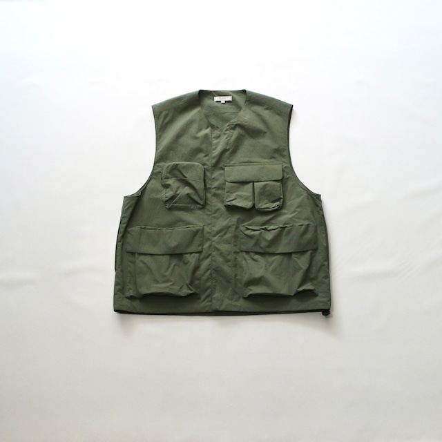 【kontor コントール】MULTI POCKET VEST マルチポケットベスト KON-VE01241 (2COLORS)