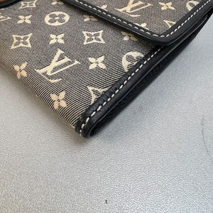 【最終処分SALE】LOUIS VUITTON ルイヴィトン イディール ポルトフォイユ サラ M63007 キャンバス 長財布 グレー A-11534