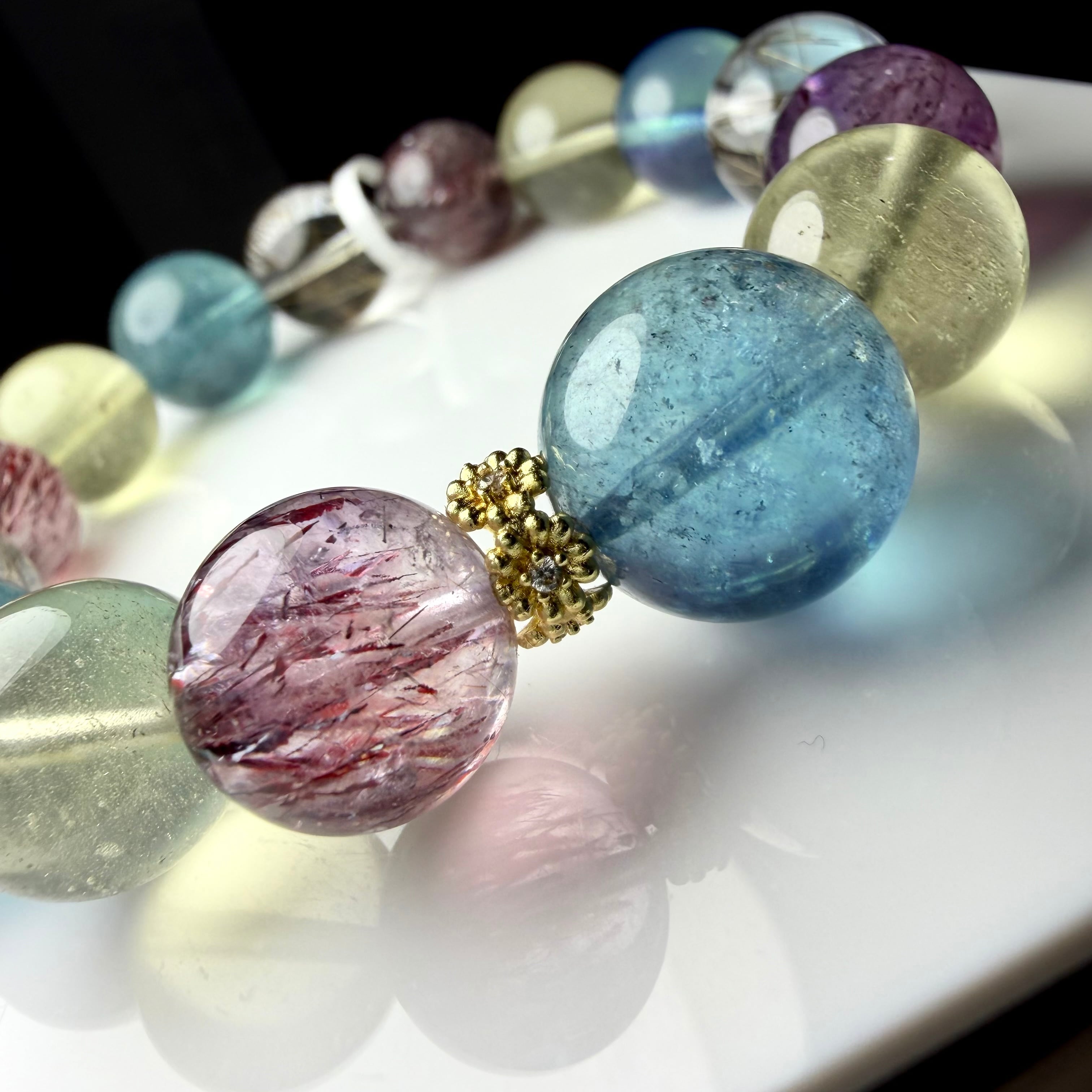 ♡♡レピドクロサイト9.5mm♡♡ スーパーセブン・ゲーサイト・レピドクロサイト | sumiha7