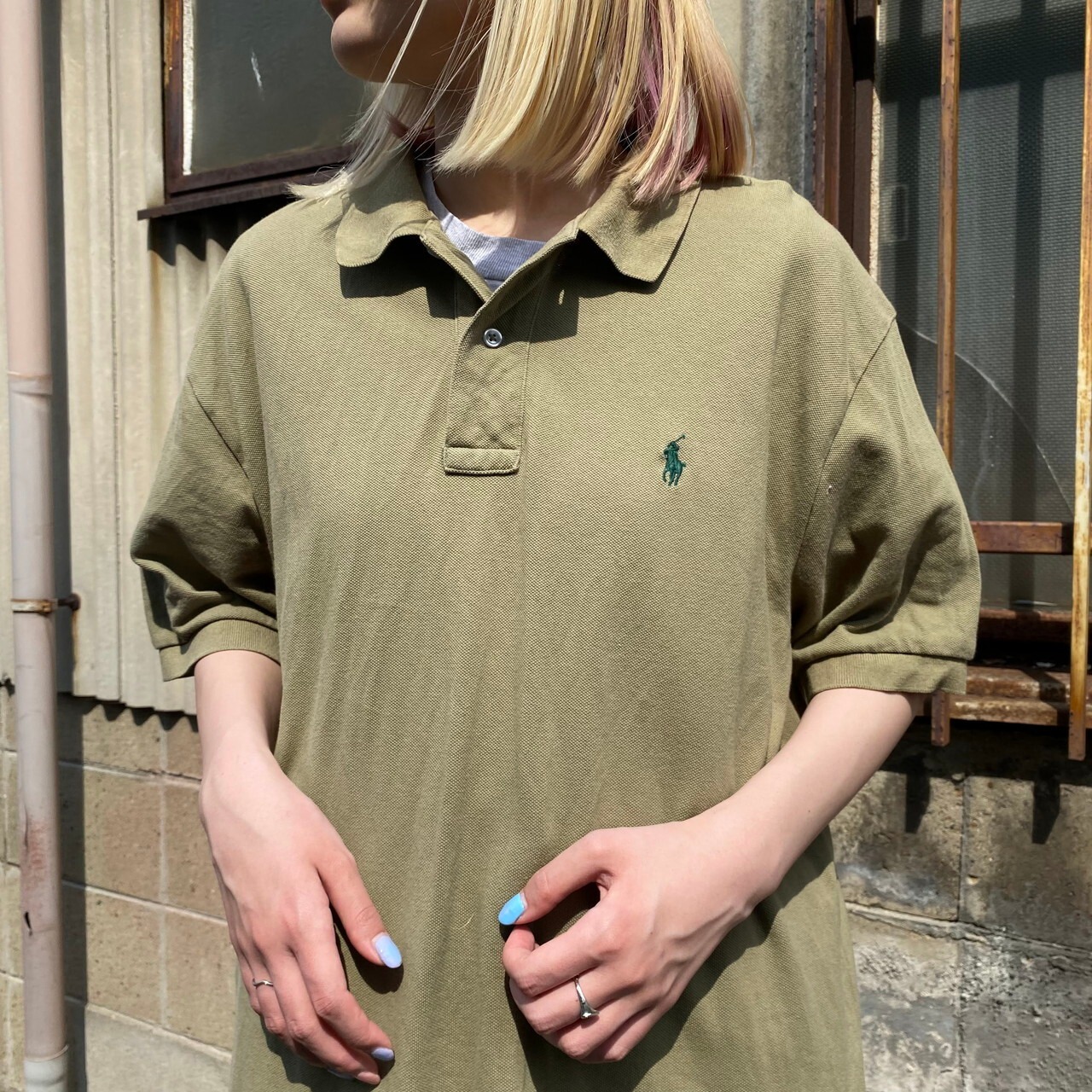 Polo by Ralph Lauren ポロバイラルフローレン 鹿の子 ポロシャツ 