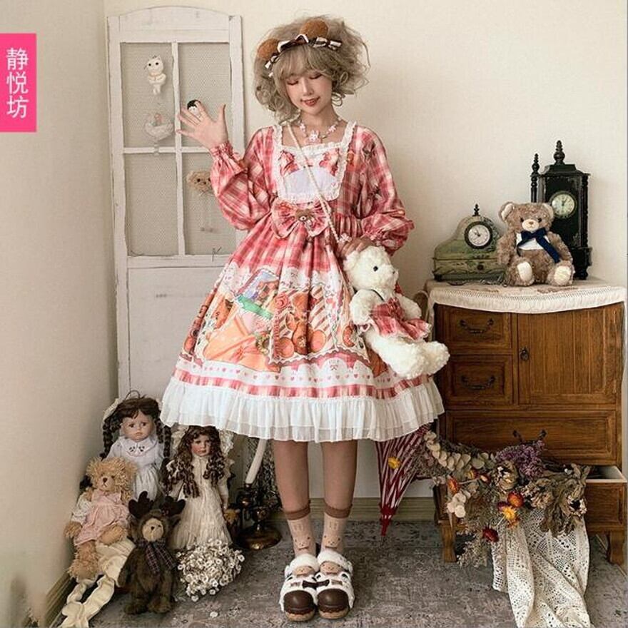 クリスマス ドレス プリンセス くまちゃん ガーリー 甘め