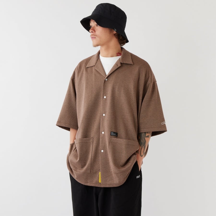 美品F.A.T. JACBONE グレー 半袖シャツ　オーバーサイズ F.A.T. : JACBONE | FULLSPEC.