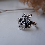 silver925 飛ぶドラゴンの指輪 (roos-8)