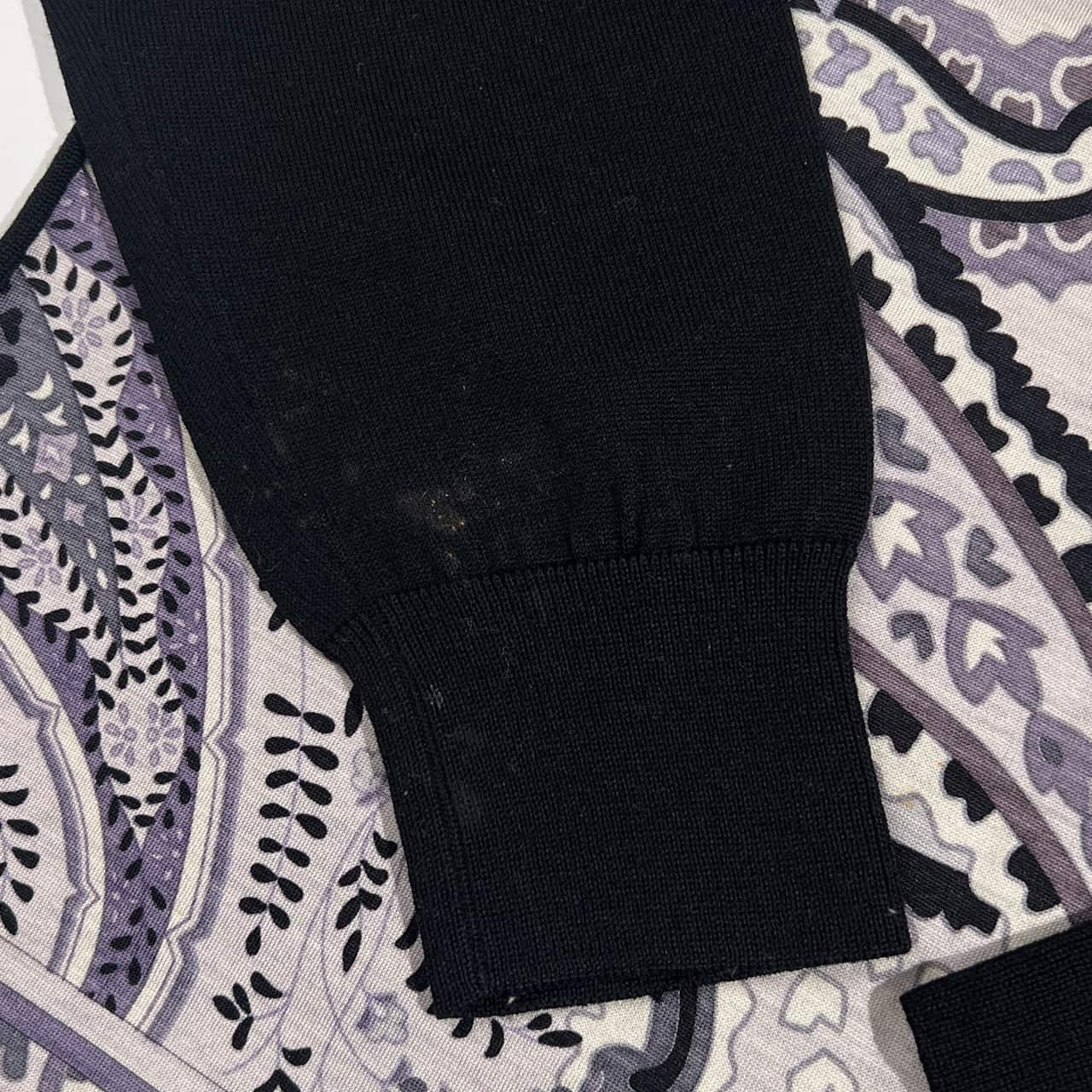 シルク混 LEONARD レオナール 花柄 ペイズリー ニット セーター M/レディース