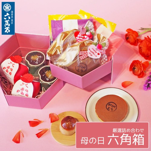母の日ギフト 2026 『六角箱』 6種 詰め合わせ #和菓子#お取り寄せ#土産#プレゼント#進物