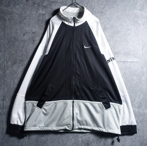 90s “NIKE” Multicolor logo design track jacket