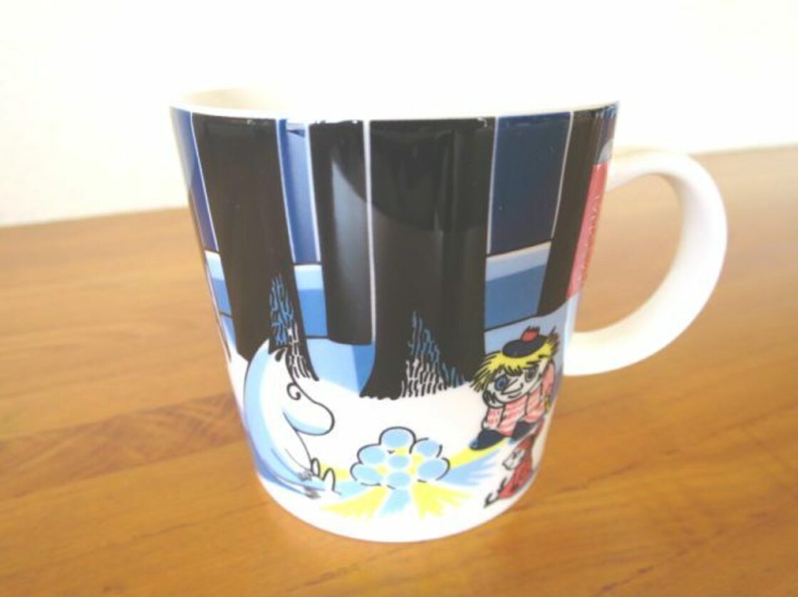 ムーミン☆限定マグカップ【ARABIA】スノーランタン/Snowlantern 2007 