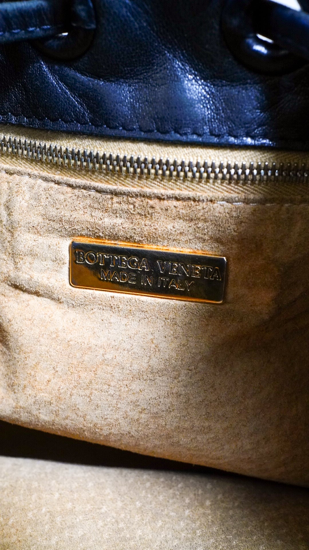 1980s】BOTTEGA VENETA ボッテガ・ヴェネタ イントレチャート 巾着