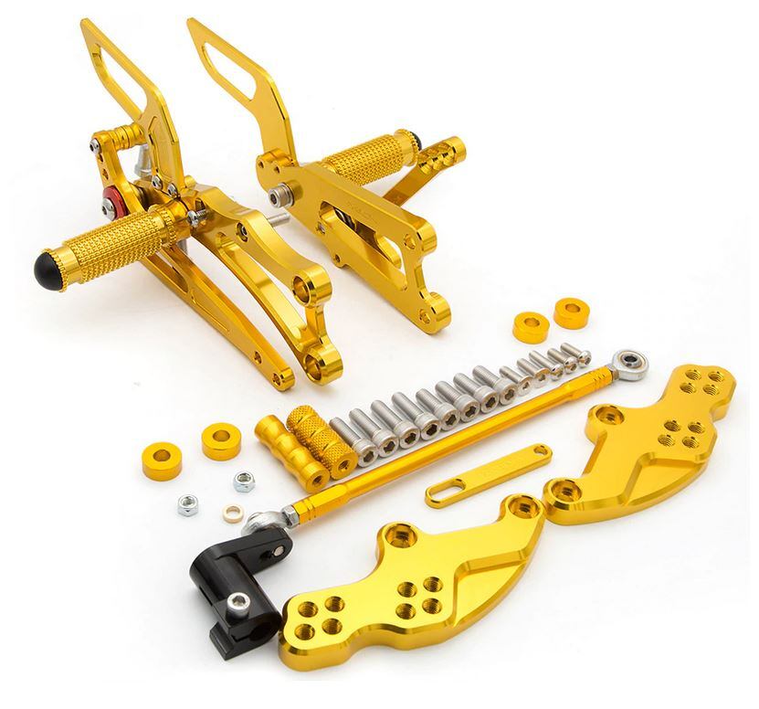 2こ 4 色オートバイレーシングクリップオンハンドルバー 50 ミリメートル