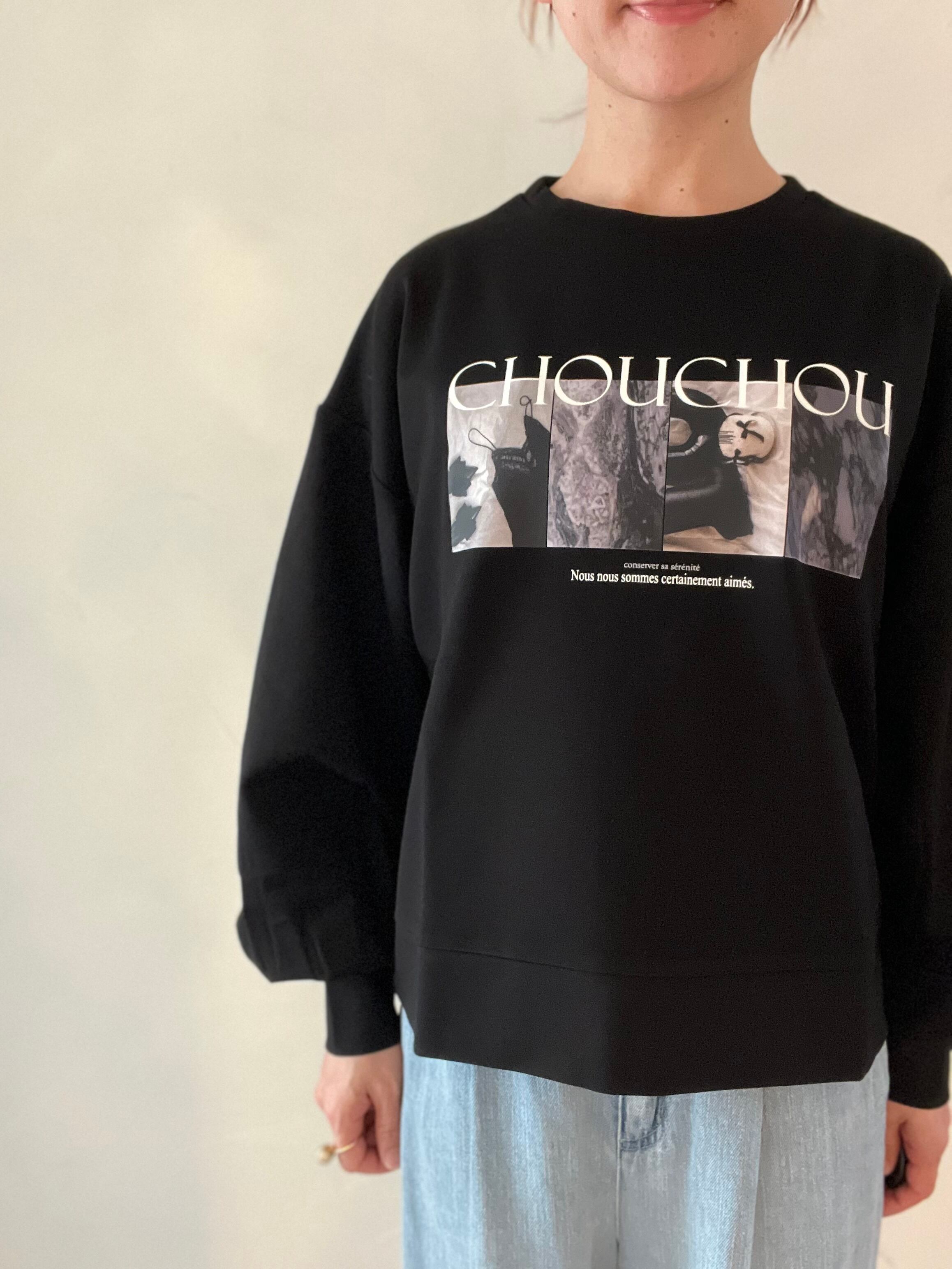 【 SELECT】フォト×ロゴボリューム袖ロンT 980-23104