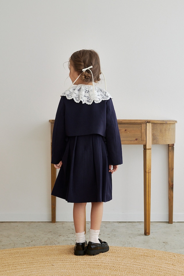 ダブル釦ジャケット<Navy>