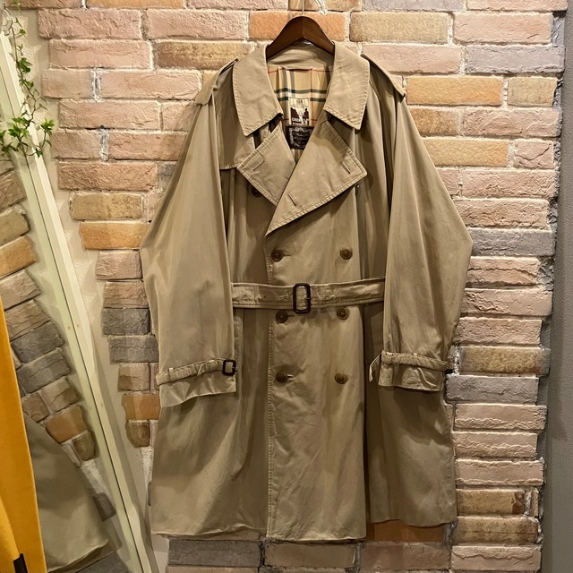 グレンフェル ダッフルコート ロングコート 赤 レッド ウール 