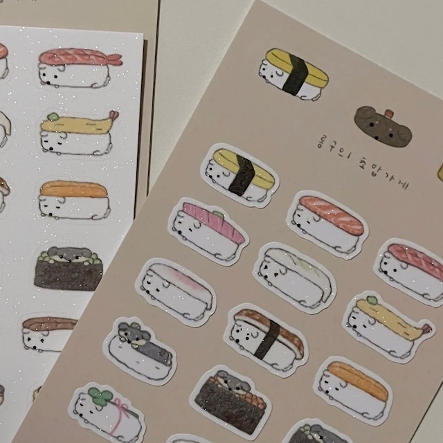 ★予約 nuruhi 〔sticker ー新作2種類-〕