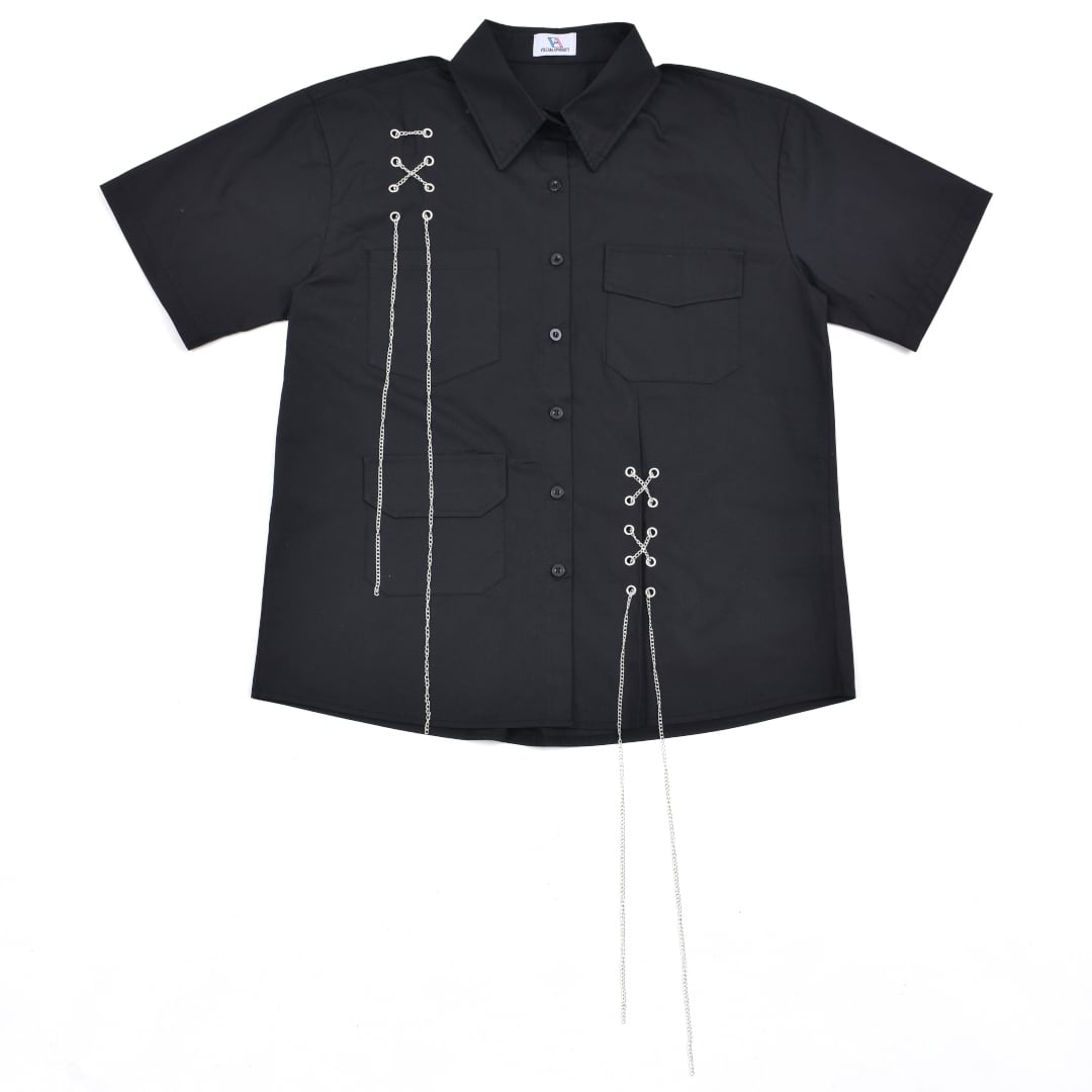 新作】3点セット チェーンUPタイ付き半袖シャツ | VOLCAN&APHRODITE