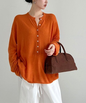 メリノウール◆ゆったりやわらかニット【t-10888】