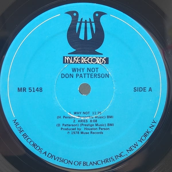 Don Patterson / Why Not... [MR 5148] - 画像3