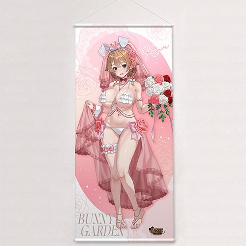 バニーガーデン バニーウェディング水着 花奈 バニーガーデン 描き下ろし特大タペストリー(花奈/バニーウエディング