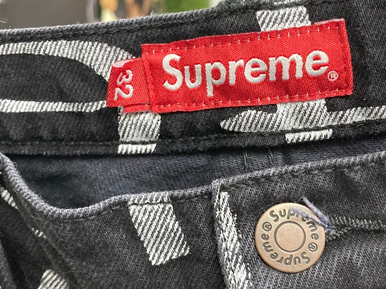 Supreme 20AW BLACK ARK REGULAR JEAN 32 BLACK 140KB3165 | BRAND 
