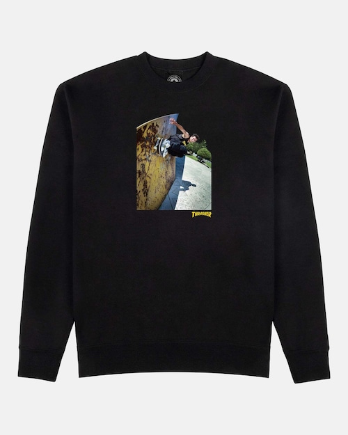 THRASHER / Mic-E Wallride CREWNECK