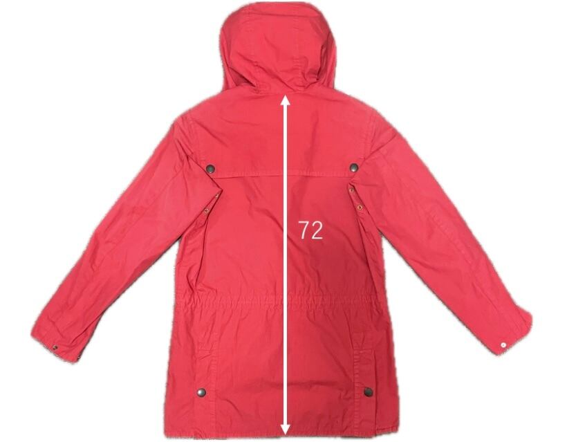 BARBOUR】灯台復刻タグ マウンテンパーカー フード付き ウエスト絞り