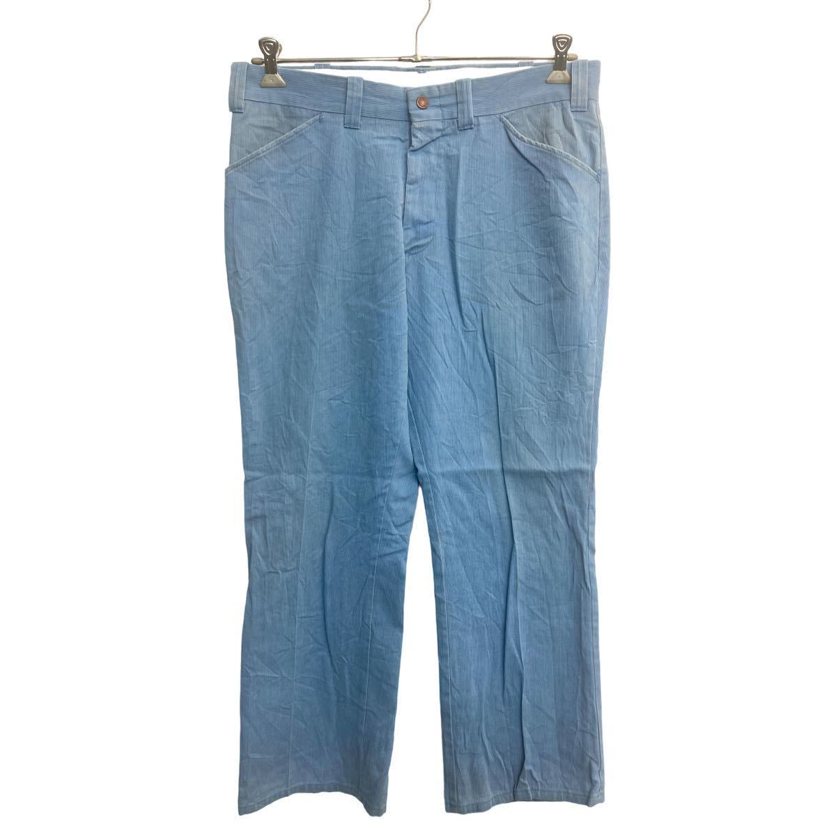 チノパン W35 TALONジップ ライトブルー 古着卸 アメリカ仕入 2311-530