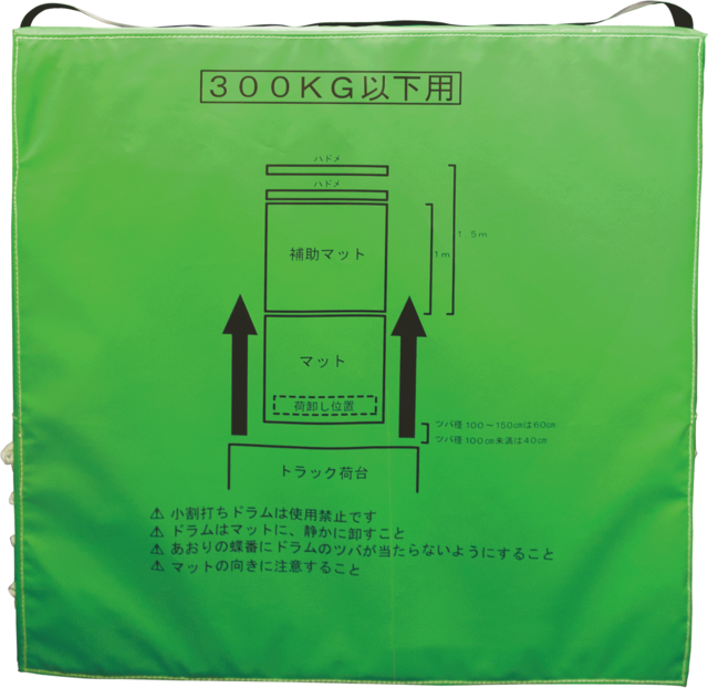 荷卸しマット200Lクローズドドラム缶用 | 未来テクノ WEBショップ