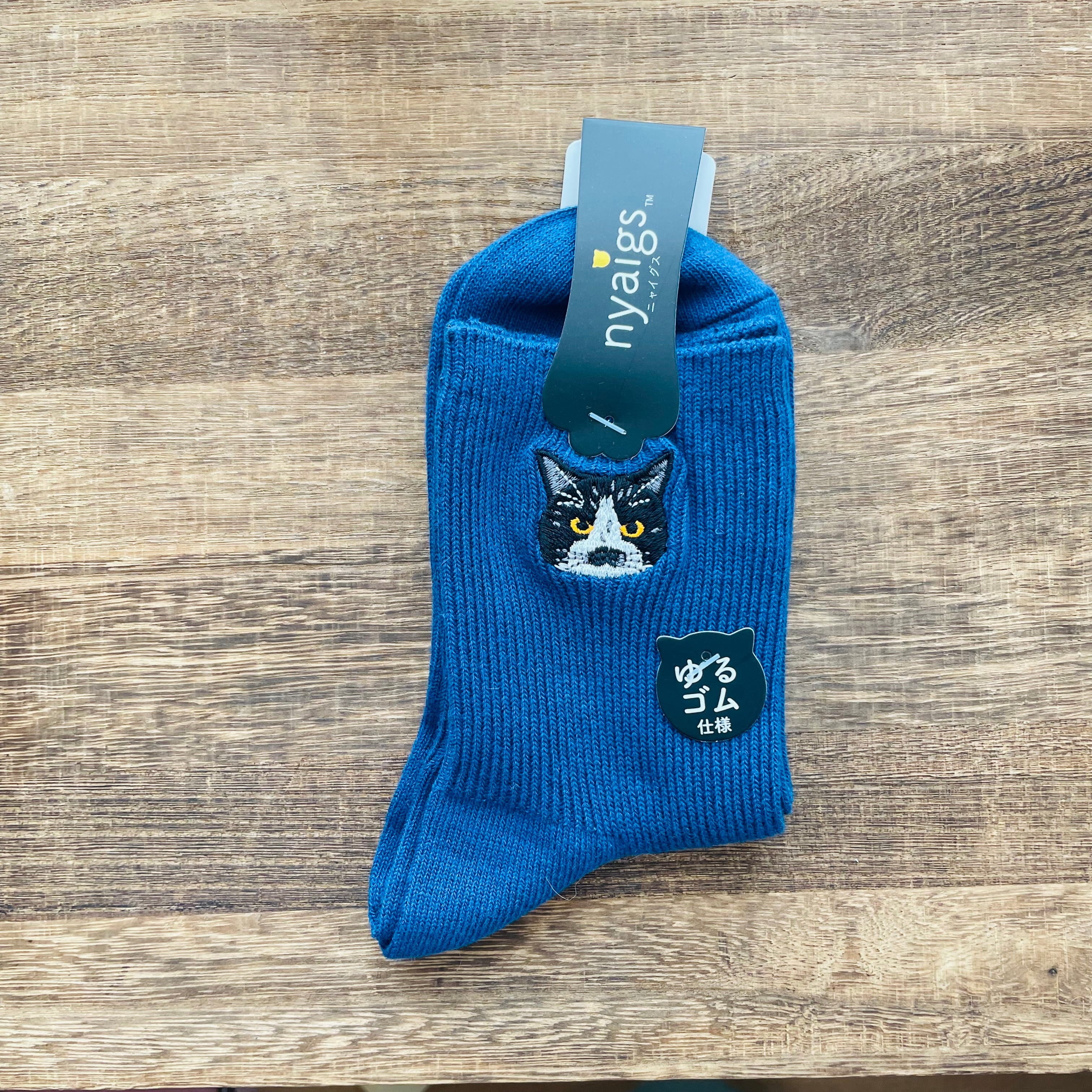 はちわれ 靴下|レディースソックス 猫 ねこ ネコ 猫雑貨 猫グッズ かわいい プレゼント ギフト 贈り物