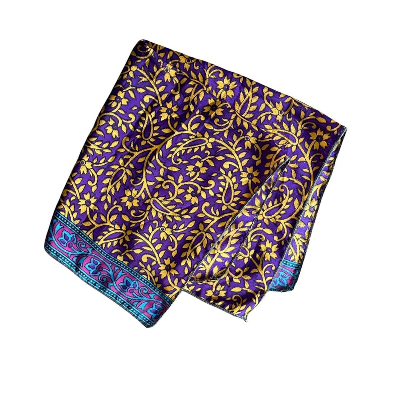 No.020 | リサイクルサリースカーフ Sサイズ