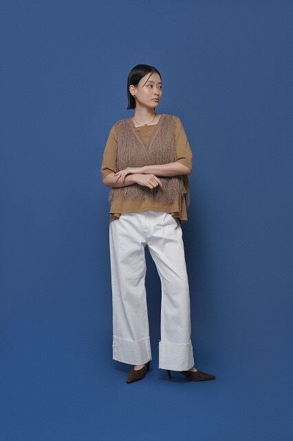 予約販売【 CYAN TOKYO 】スクエアネックバックギャザーTOPS (601454