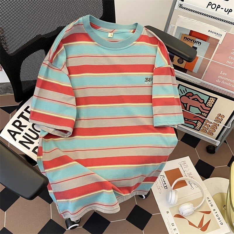 maf manul 半袖 Tシャツ ボーダー柄3枚セット maf manul 半袖 Tシャツ