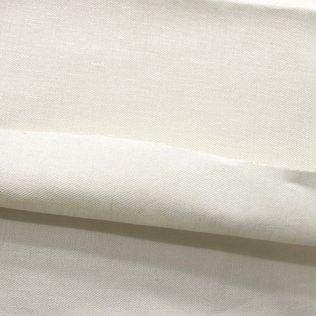 ★TC610◆3m◆訳あり◆コットンリネン混弱ドビー調平織り生地◆アイボリー