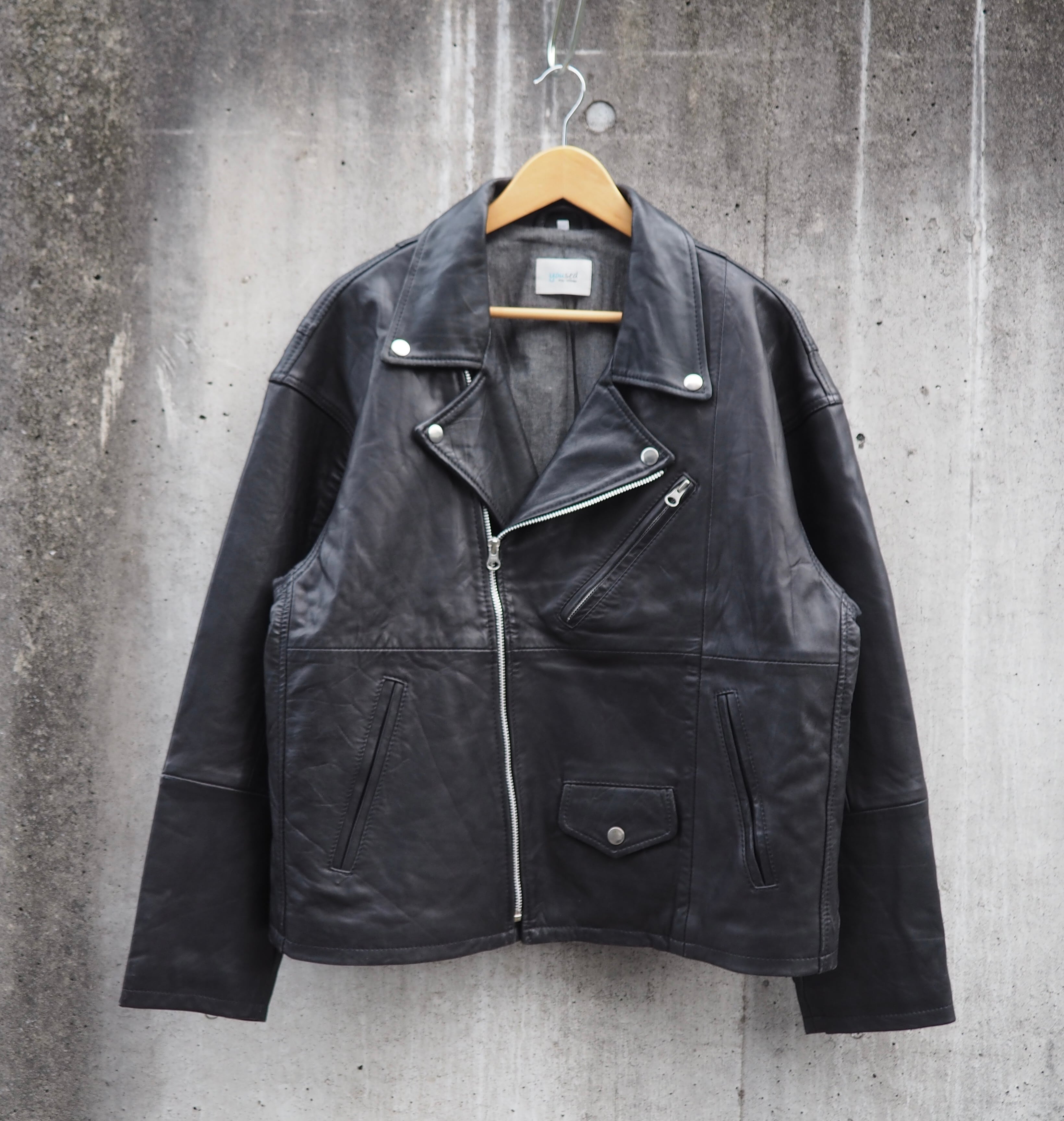 REMAKE LEATHER URBAN RIDERS JKT | yoused