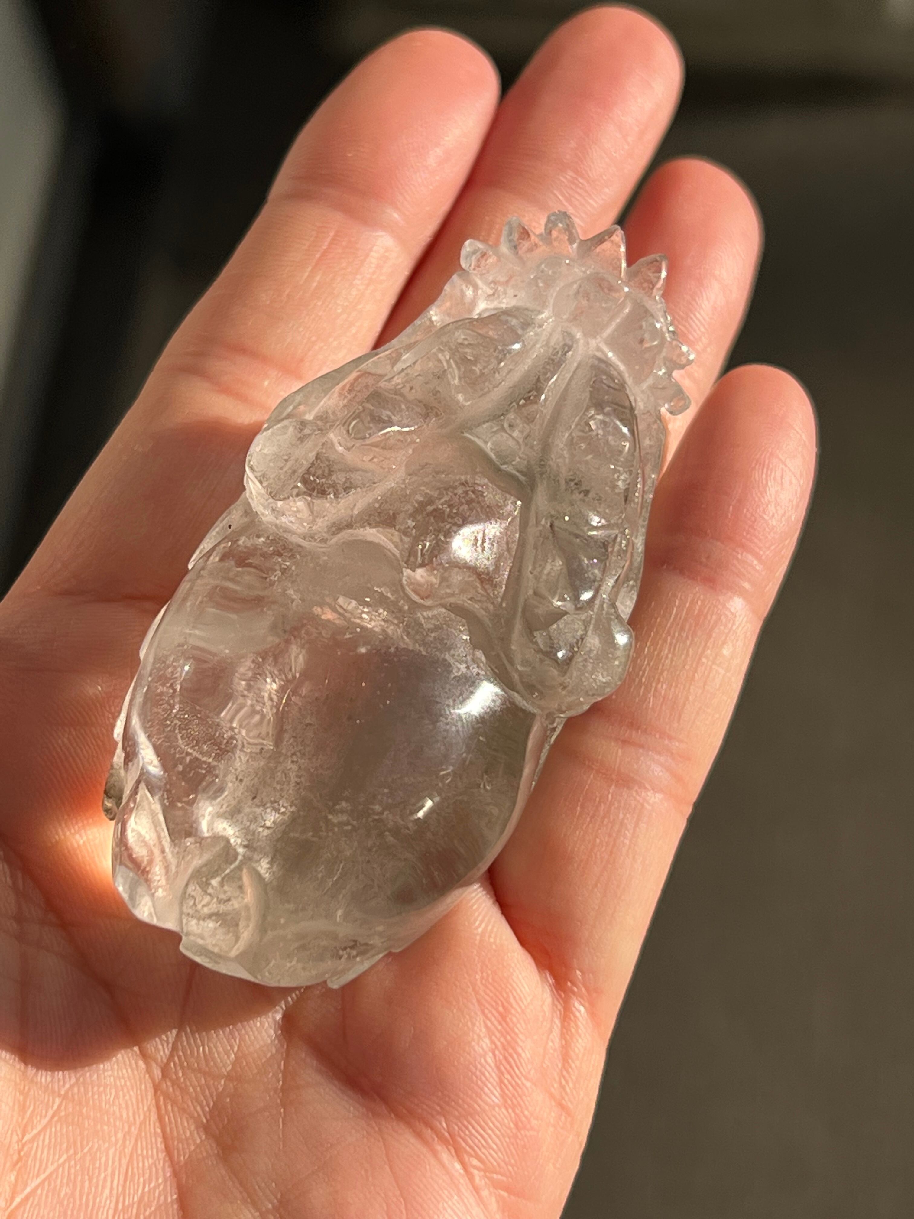 ★アウトレット【あなたのレインボーチルドレン】ヒマラヤ水晶 ガーデン入り 龍亀 93g