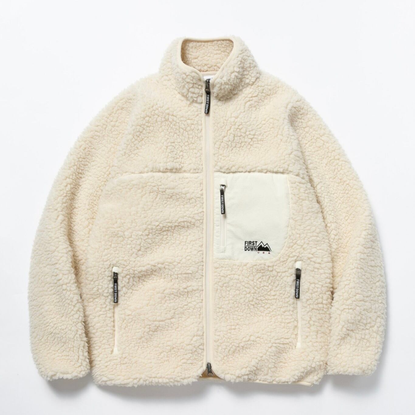 【FIRST DOWN】BOA JACKET F342555C ファーストダウン  アウター ボアジャケット